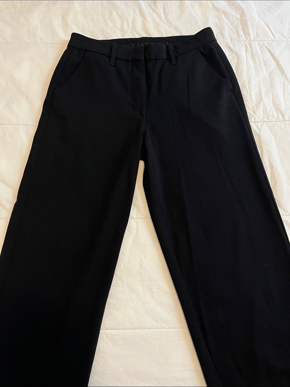 American Eagle Outfitters Black Wide Leg Pants